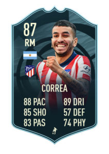 Correa FIFA 21 POTM abril nominados