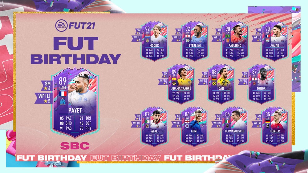 Dimitri Payet sbc fut birthday fifa 21