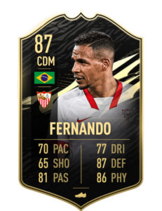Fernando FIFA 21 TOTW 30 predicciones