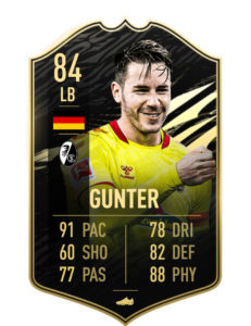 Gunter FIFA 21 TOTW 30 predicciones