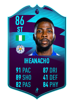 Kelechi Iheanacho POTM marzo fifa 21