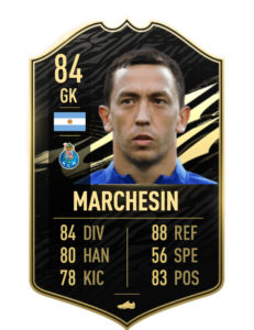 Marchesin FIFA 21 TOTW 30 predicciones