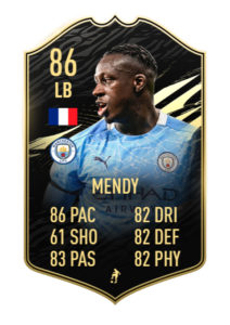 Mendy FIFA 21 TOTW 28 predicciones