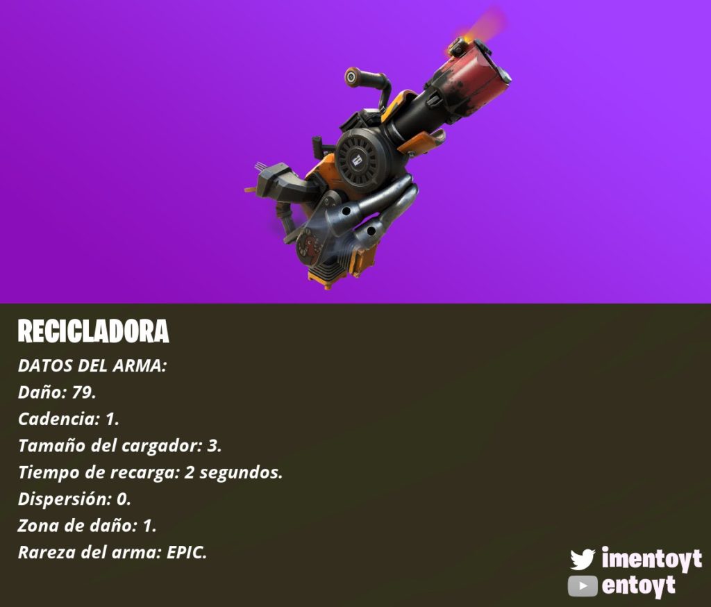 recicladora epica fortnite