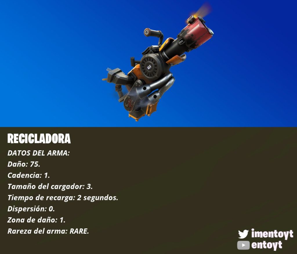recicladora rara fortnite