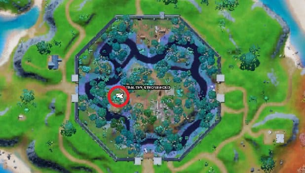 ubicacion lara croft fortnite