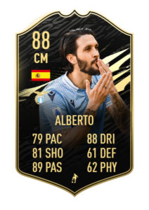 Alberto prediccion FIFA 21 TOTW 32
