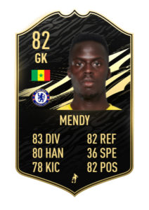 Mendy FIFA 21 TOTW 33 predicciones