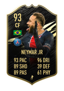 Neymar Jr prediccion FIFA 21 TOTW 32