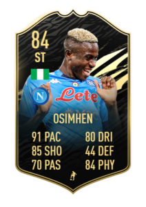 Osimhen FIFA 21 TOTW 33 predicciones