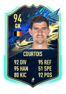 Thibaut Courtois TOTS FUT 21