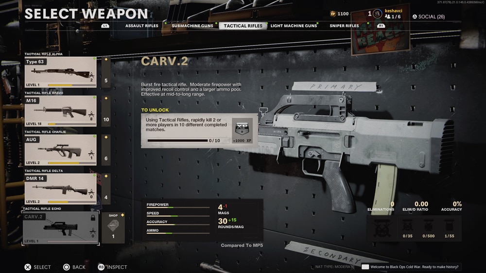 black ops cold war warzone carv 2 desafio
