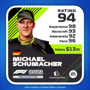 michael schumacher icono valoracion f1 2021