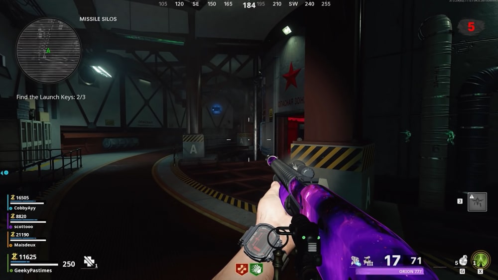 outbreak bocw cuarto paso ventila tercera llave