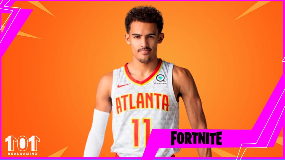 pack trae young fortnite skin pico baile accesorio mochilero comandante escarlata buscador oro estrellas felices jugon