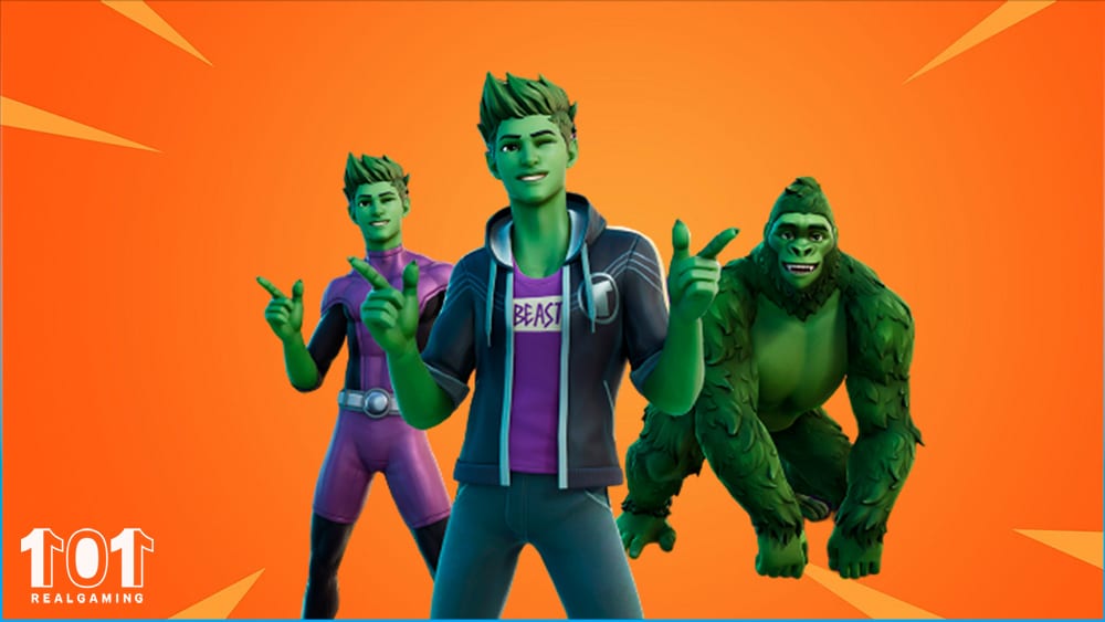 skins beast boy gorila chico bestia garfield logan