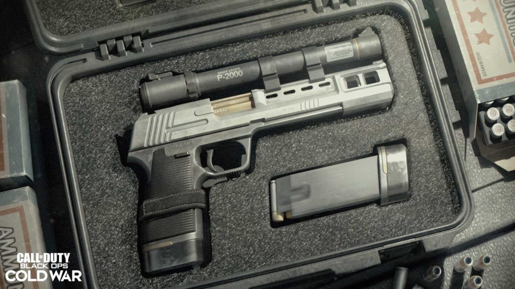 black ops cold war cañon de mano