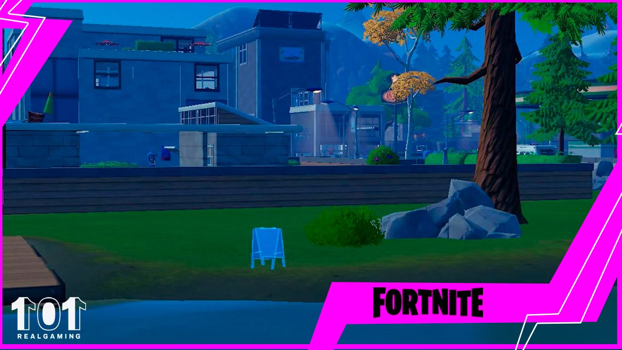 carteles bienvenida parque placentero albercas adormecidas fortnite mision desafio semana 3