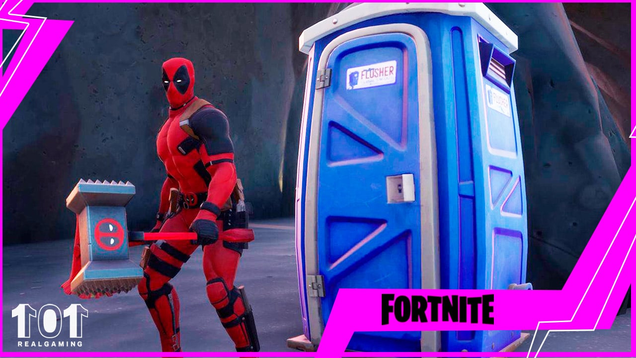 fortnite baños portatiles mision desafio semana 3