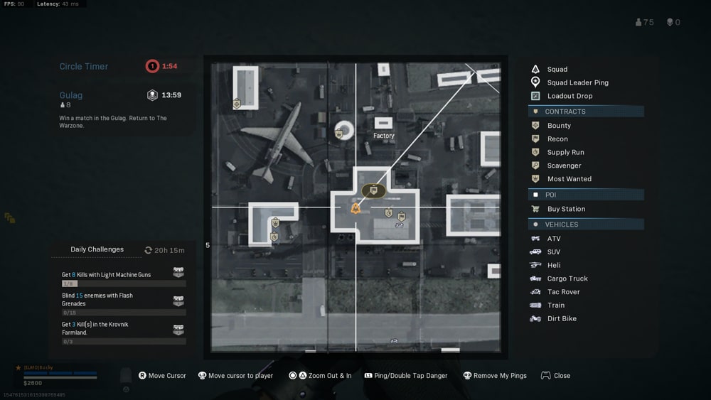 puerta roja fabrica mapa warzone