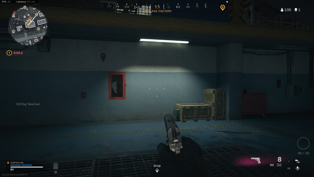 puerta roja fabrica warzone