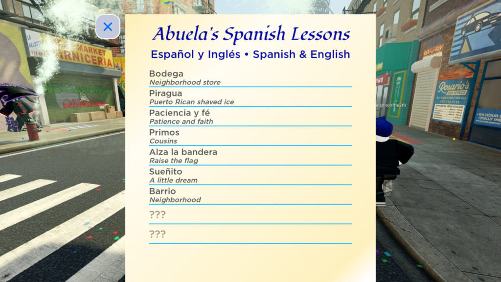 roblox lista abuela claudia in the heights 1