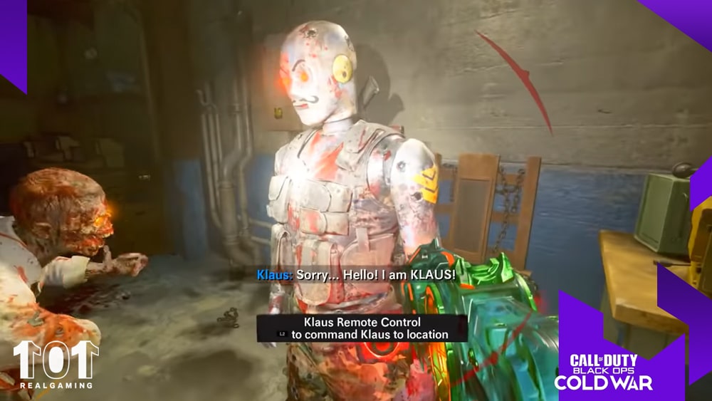Call of Duty Black Ops Cold War Zombies Guía para construir a Klaus en Mauer der Toten
