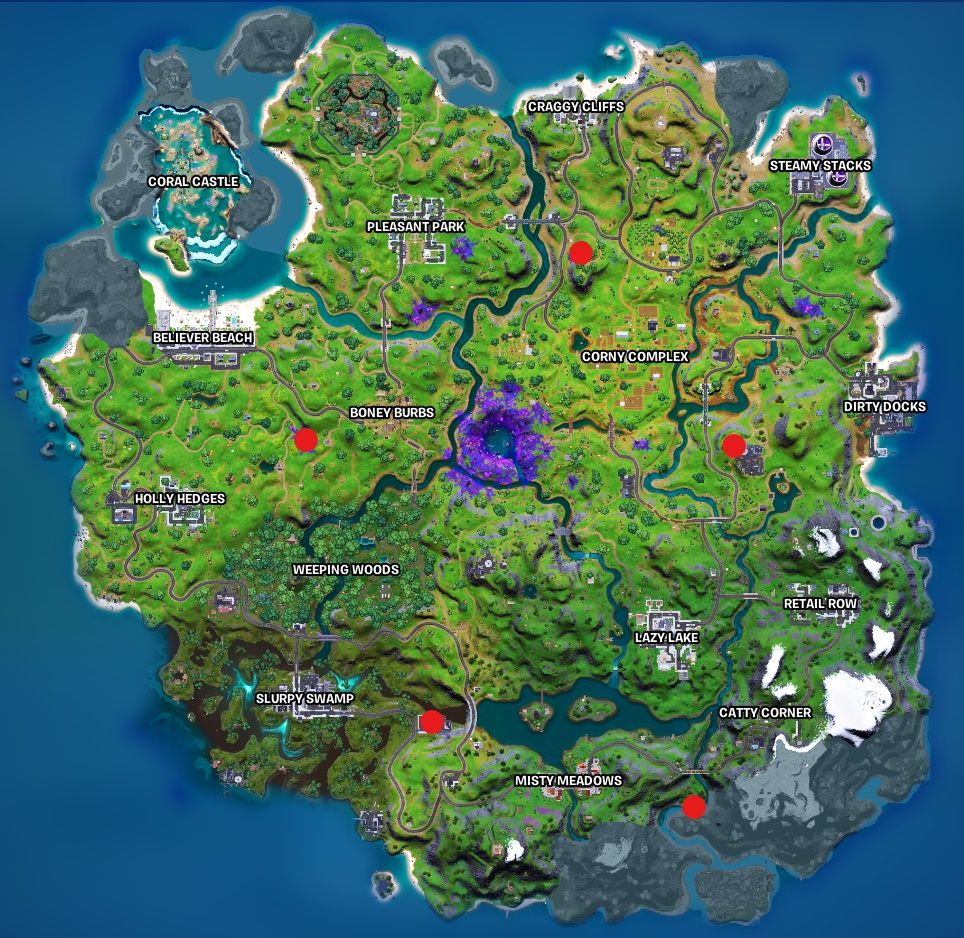 Fortnite artefactos alienígenas semana 8