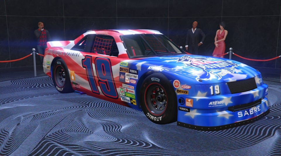 Hotring sabre auto exhibicion gta online