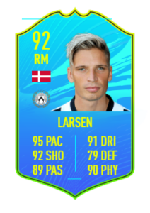 Jens Stryger Larsen Jugador de Nacion FUT 21