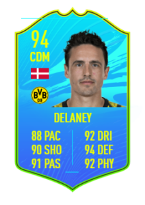 Thomas Delaney Jugador de Nacion FUT 21