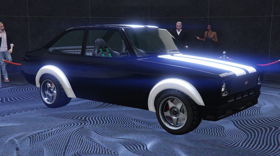 Vapid Retinue Mk II auto en exhibicion gta online