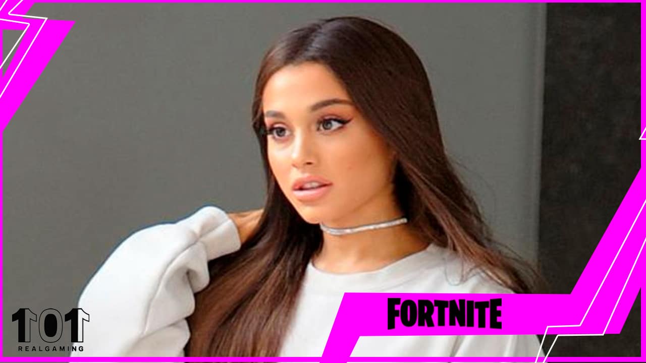 ariana grande fortnite skin concierto