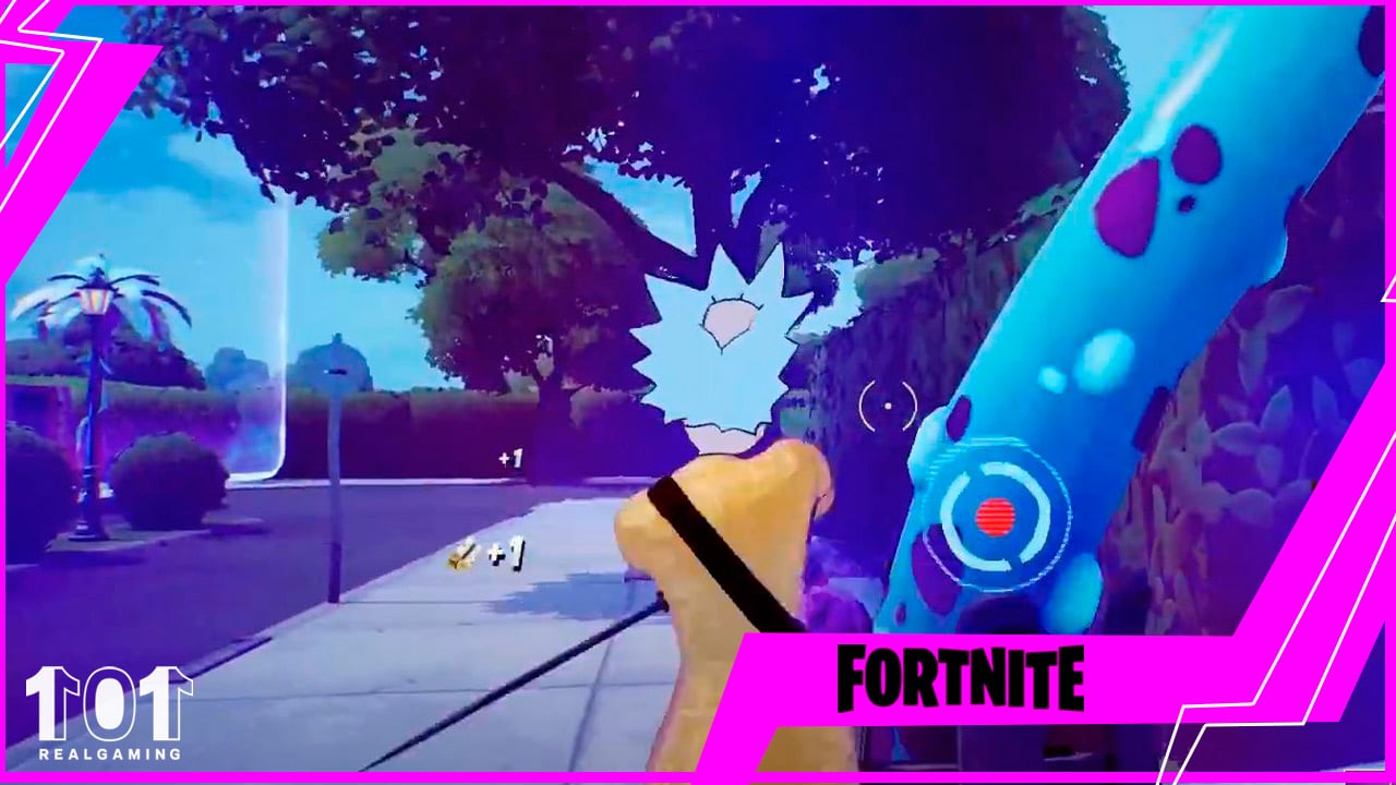 fortnite desafio mision arboles alienigenas semana 6