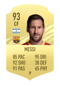 messi fifa 22
