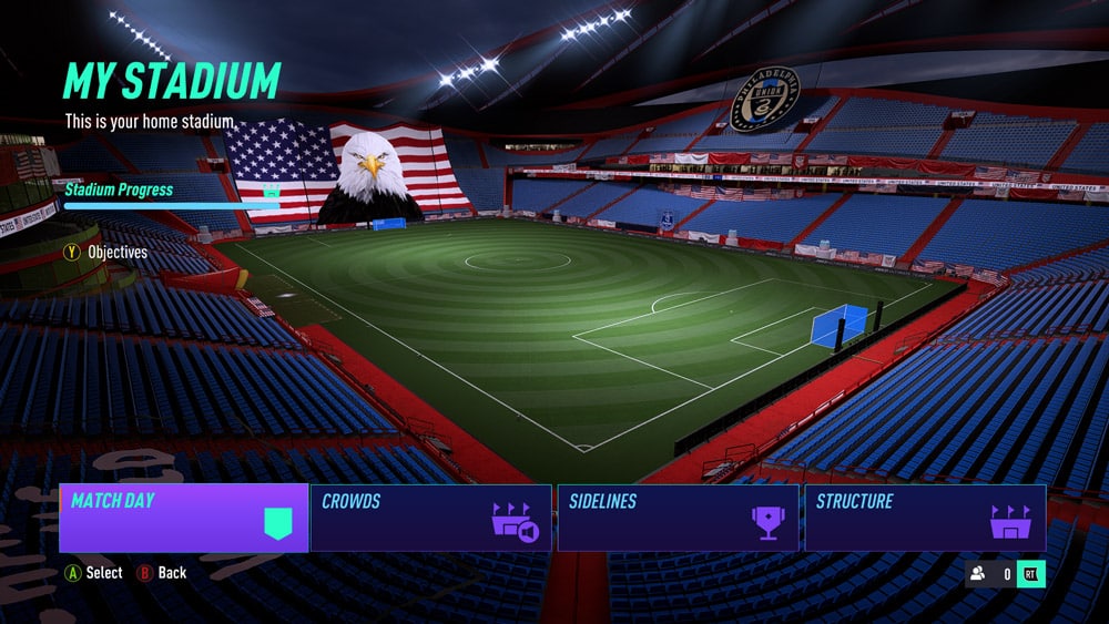 mi estadio en fut 21 personalizacion