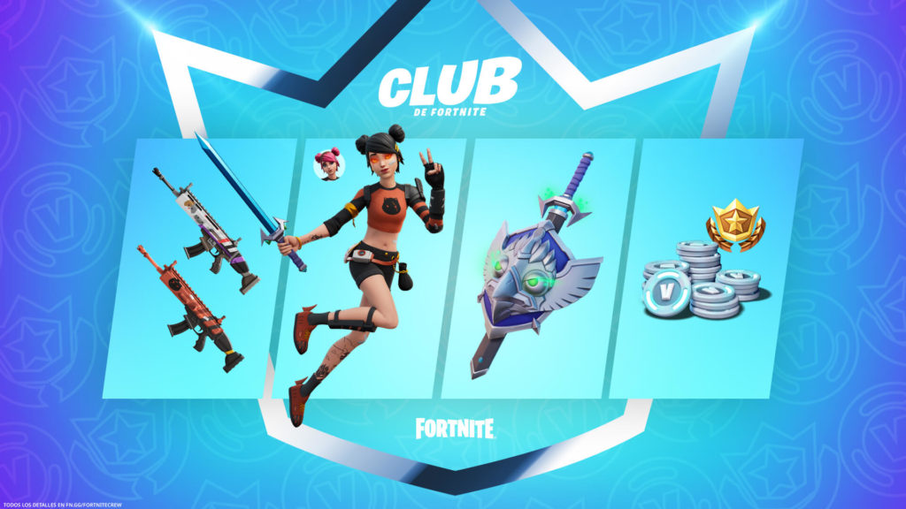 recompensas club de fortnite agosto 2021