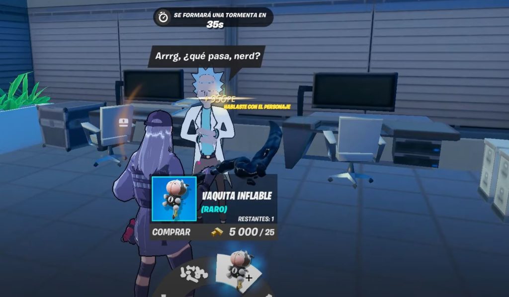 vaquita inflable rick sanchez