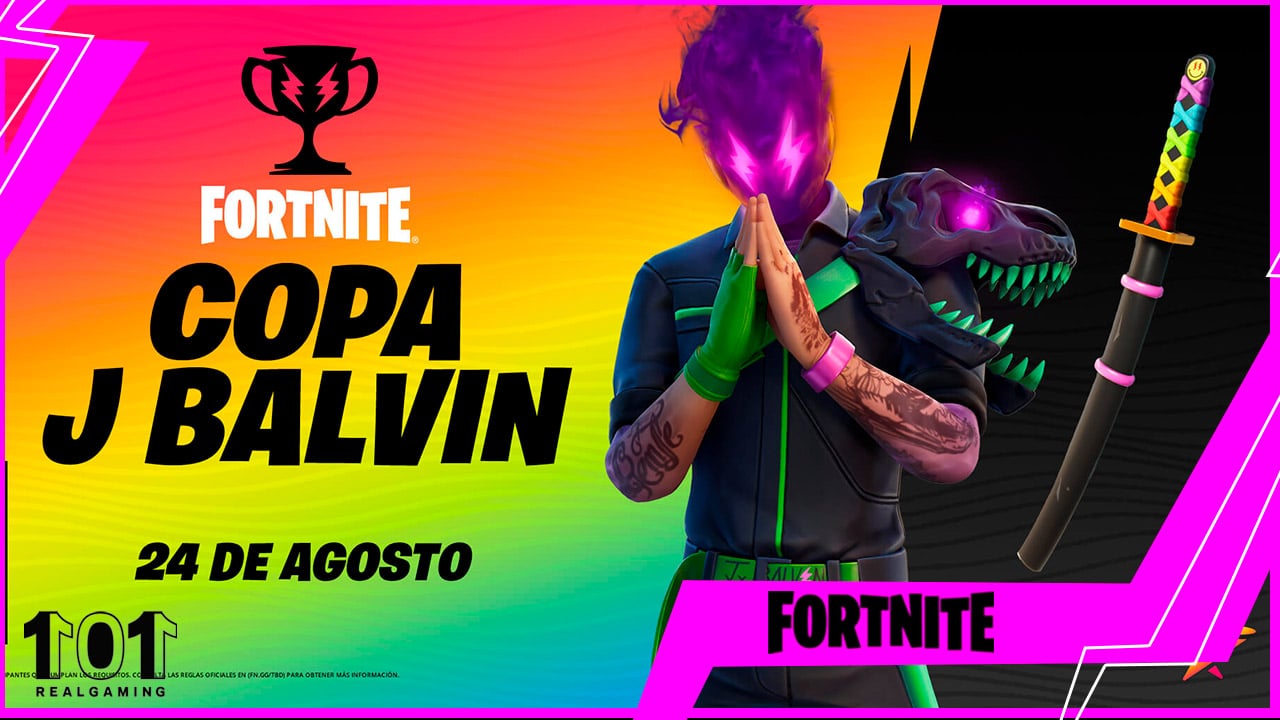copa j balvin fortnite fecha recompensas