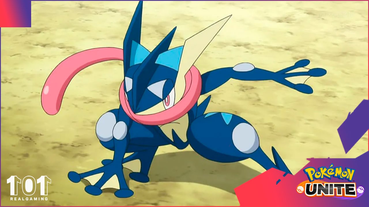 pokemon unite mejor build objetos greninja