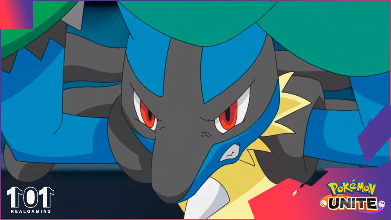 pokemon unite mejor build objetos lucario
