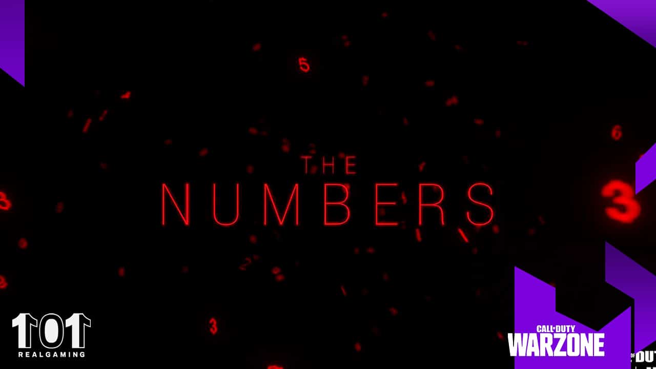 Call of Duty Cuándo comienza el evento The Numbers