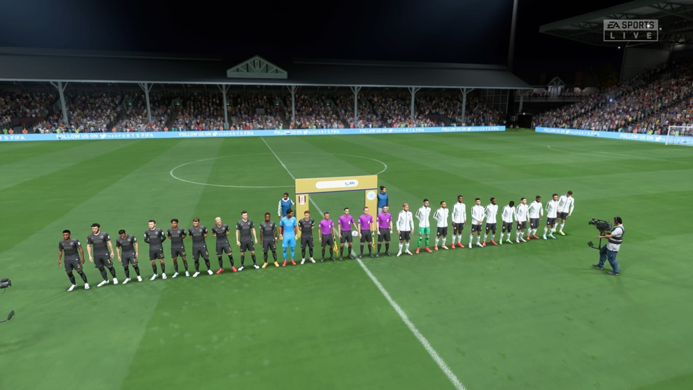 FIFA 22 EFL alineacion captura