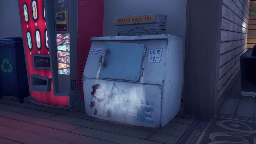 Fortnite Dónde se encuentran las máquinas de hielo en el mapa