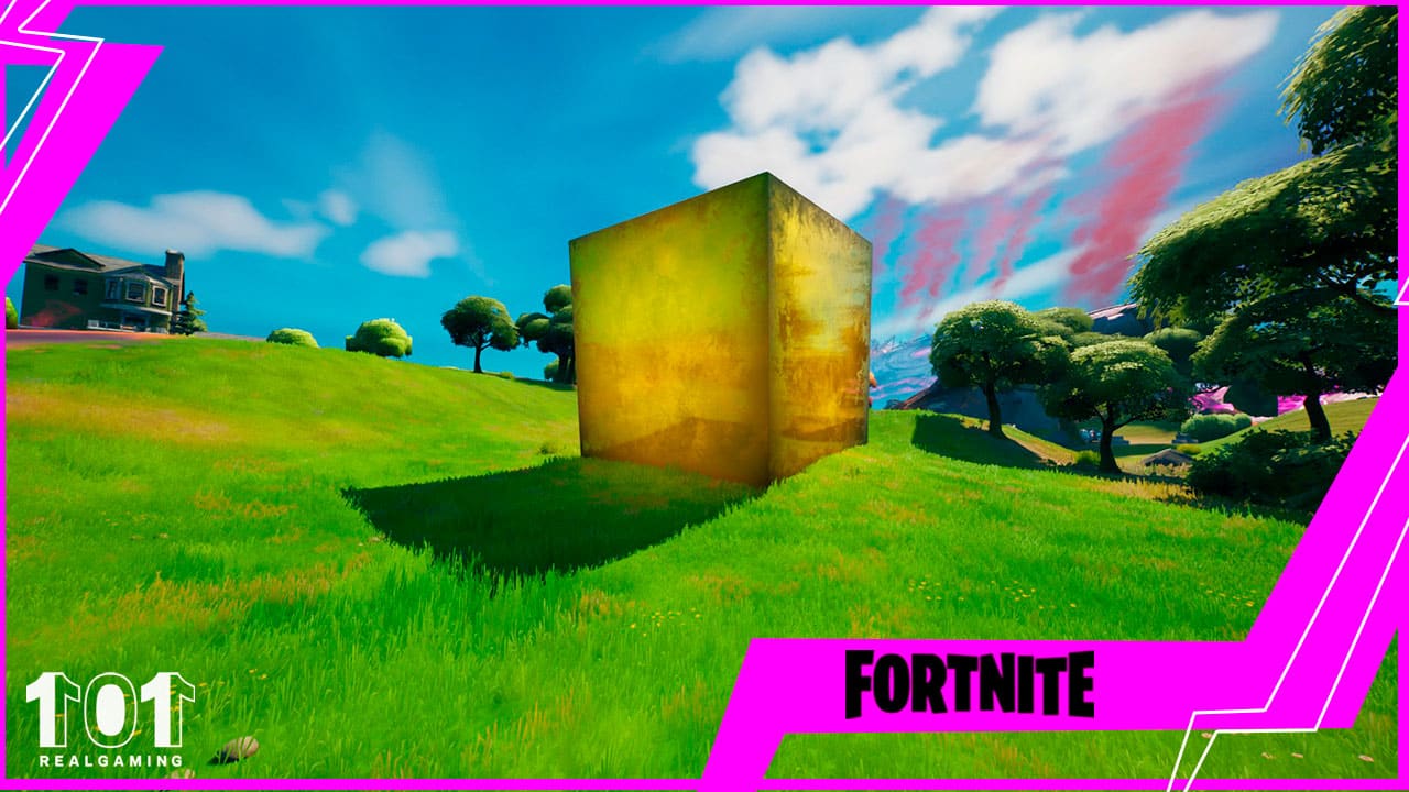 Fortnite Dónde se encuentran los cubos morado azul y dorado