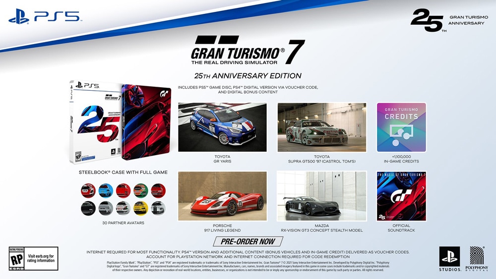 Gran Turismo 7 Edición del 25 aniversario imagen