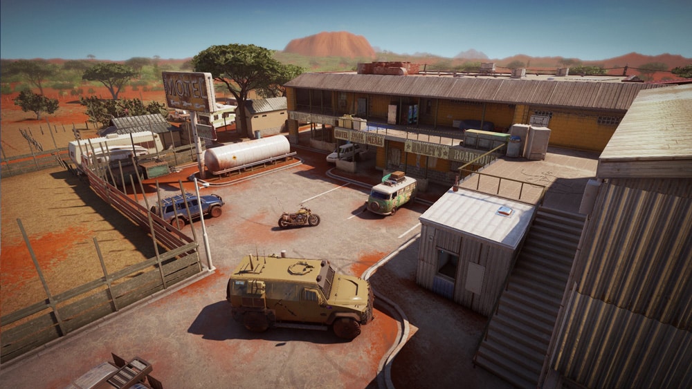 Rainbow Six Siege mapa outback primera version captura