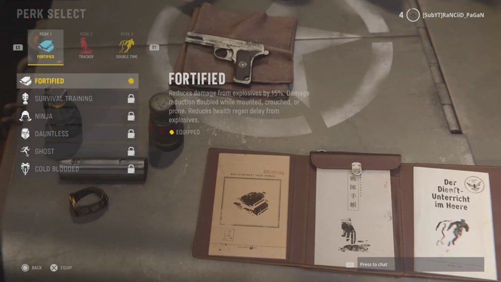 call of duty vanguard lista perk 1 lanzamiento