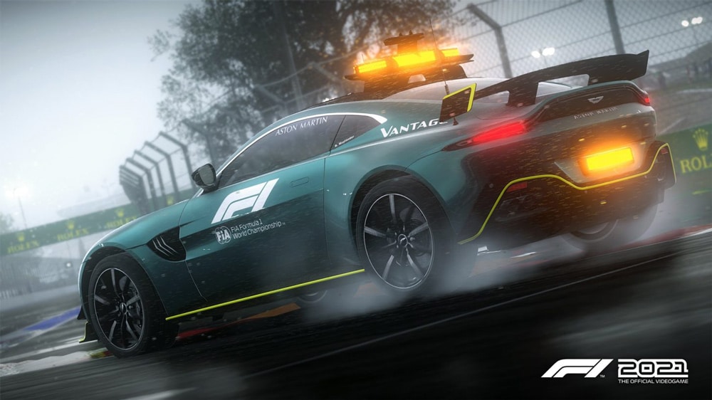 f1 2021 safety car aston martin nuevo