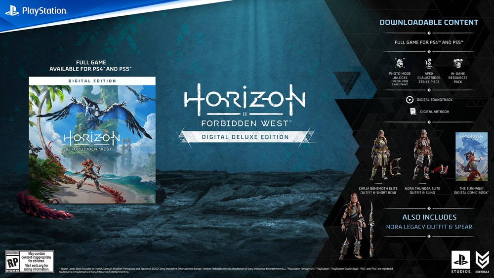horizon forbidden west edicion digital deluxe imagen